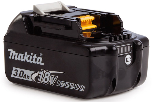 Makita Li-ion Battery 18V 3.0Ah with Indicator BL1830B